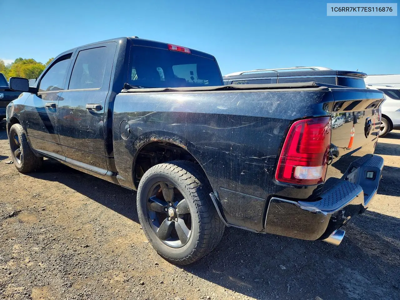 2014 RAM 1500 VIN 1C6RR7KT7ES116876 — фото 2