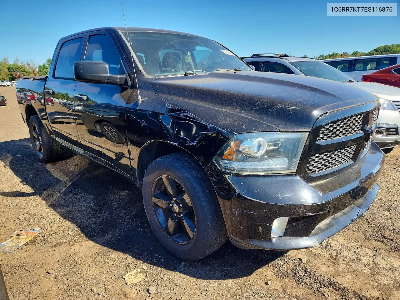 2014 RAM 1500 VIN 1C6RR7KT7ES116876 — фото 4