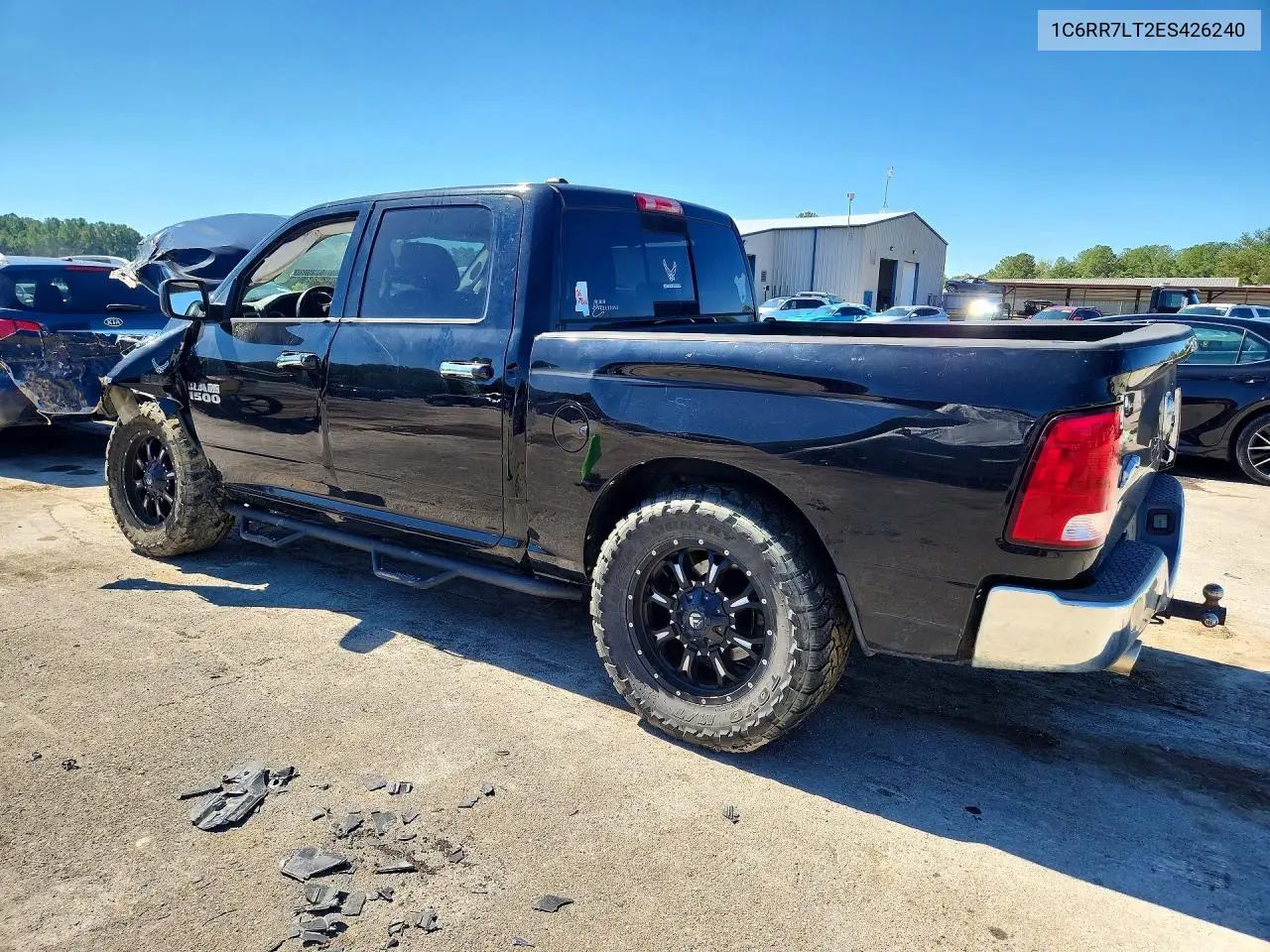 2014 RAM 1500 VIN 1C6RR7LT2ES426240 — фото 2