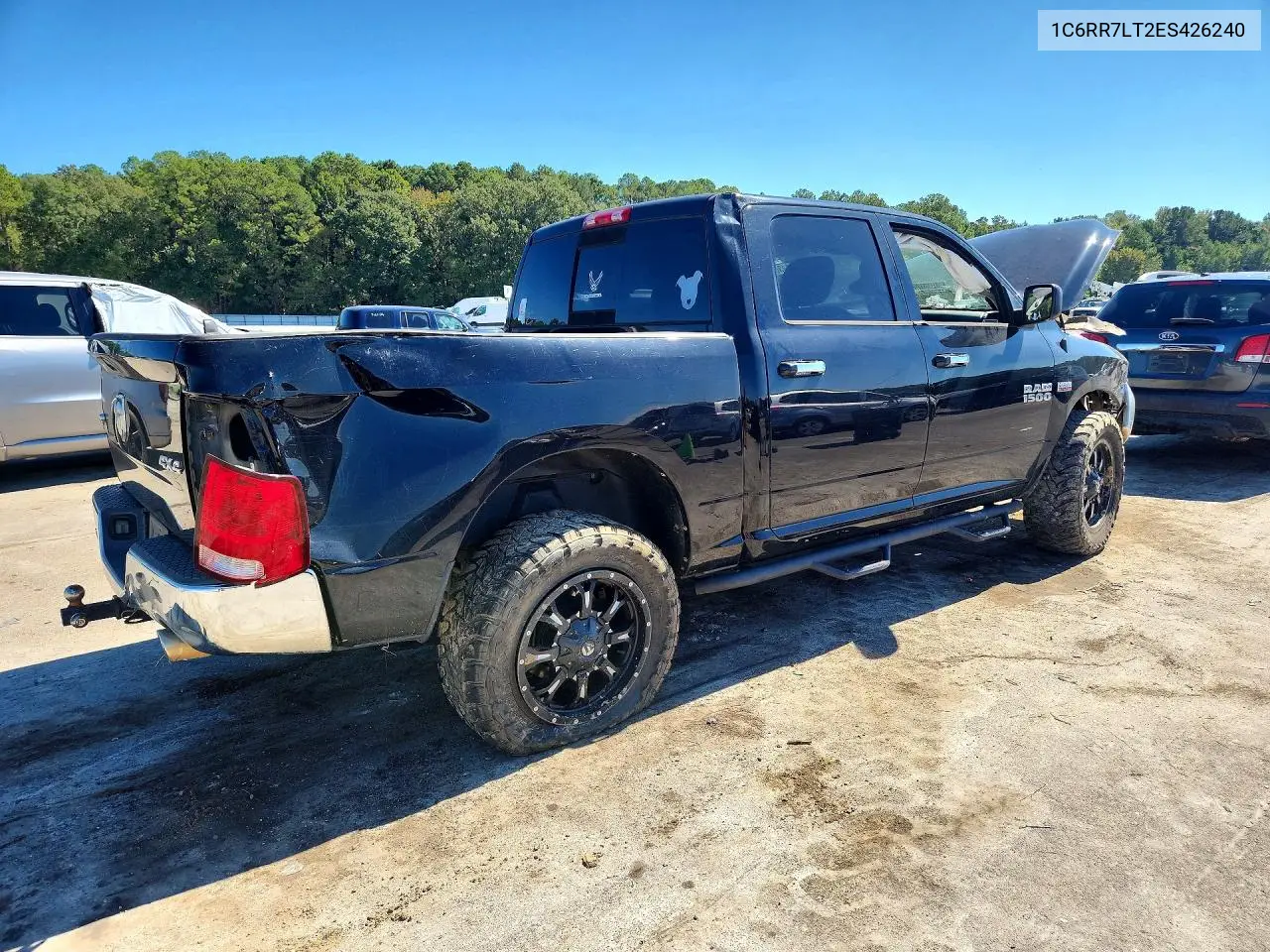 2014 RAM 1500 VIN 1C6RR7LT2ES426240 — фото 3