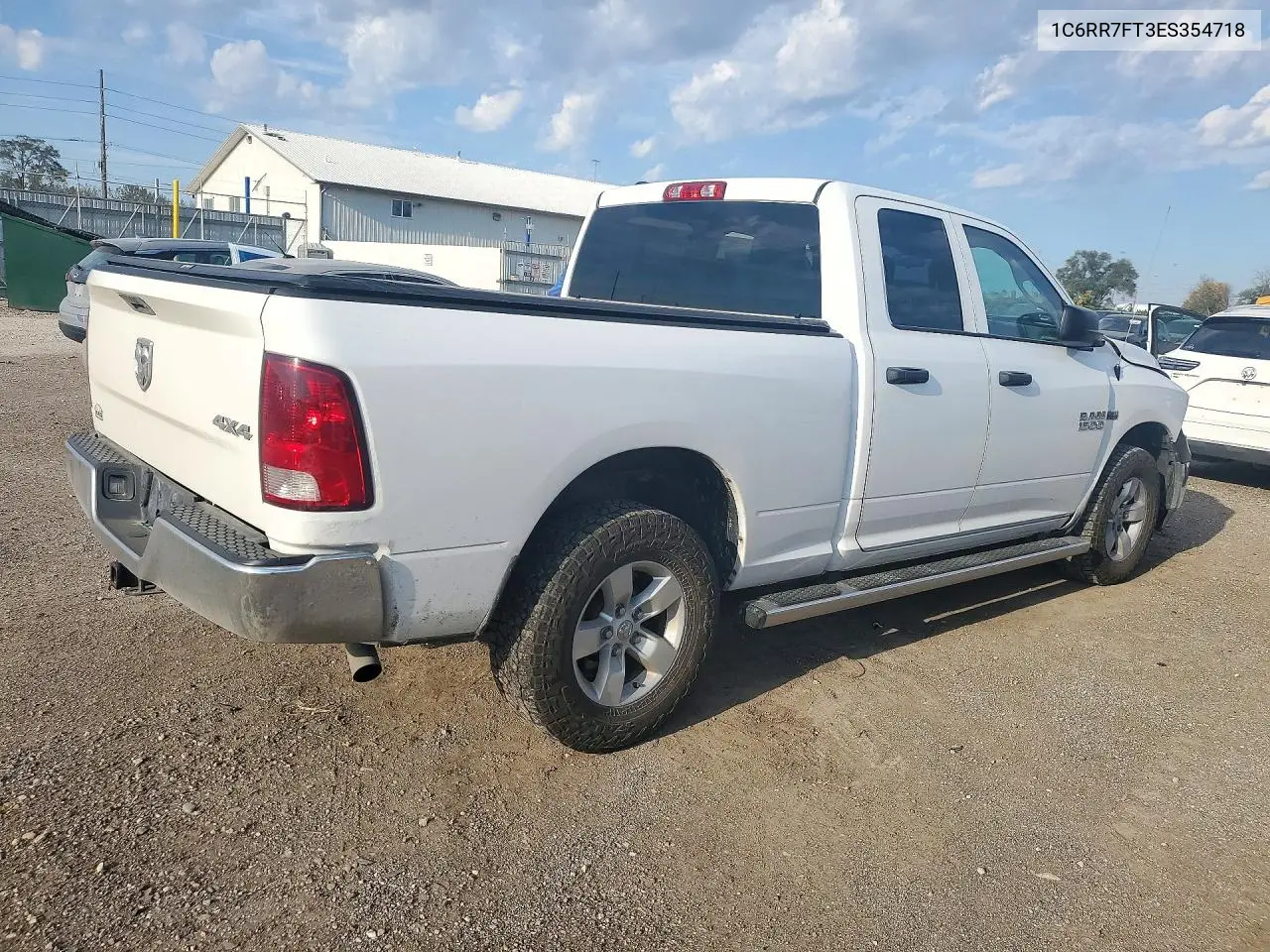 2014 RAM 1500 VIN 1C6RR7FT3ES354718 — фото 3