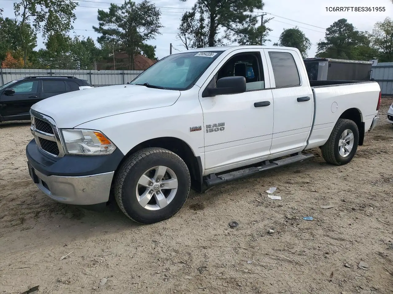 RAM 1500 2014, VIN 1C6RR7FT8ES361955