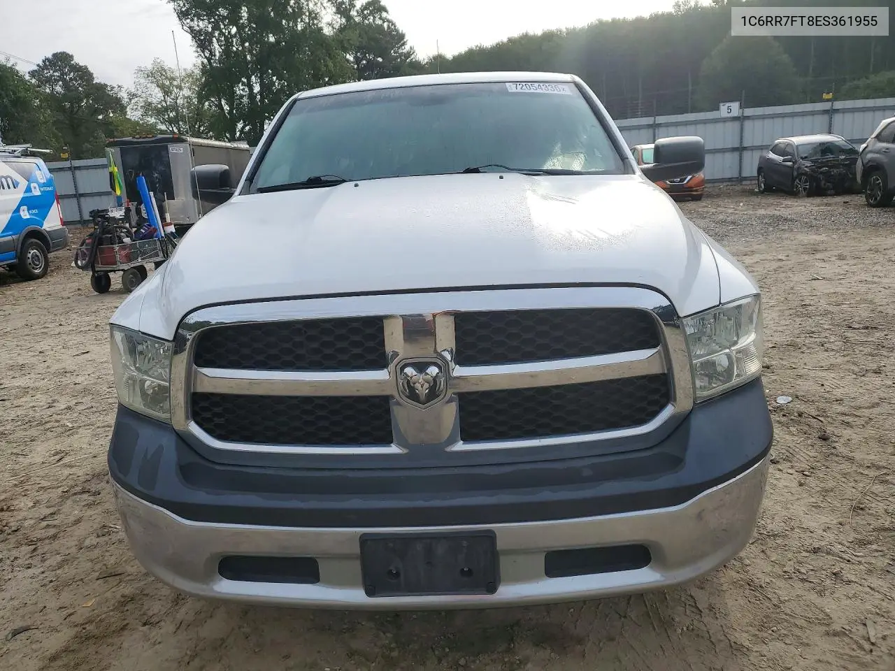 2014 RAM 1500 VIN 1C6RR7FT8ES361955 — фото 5