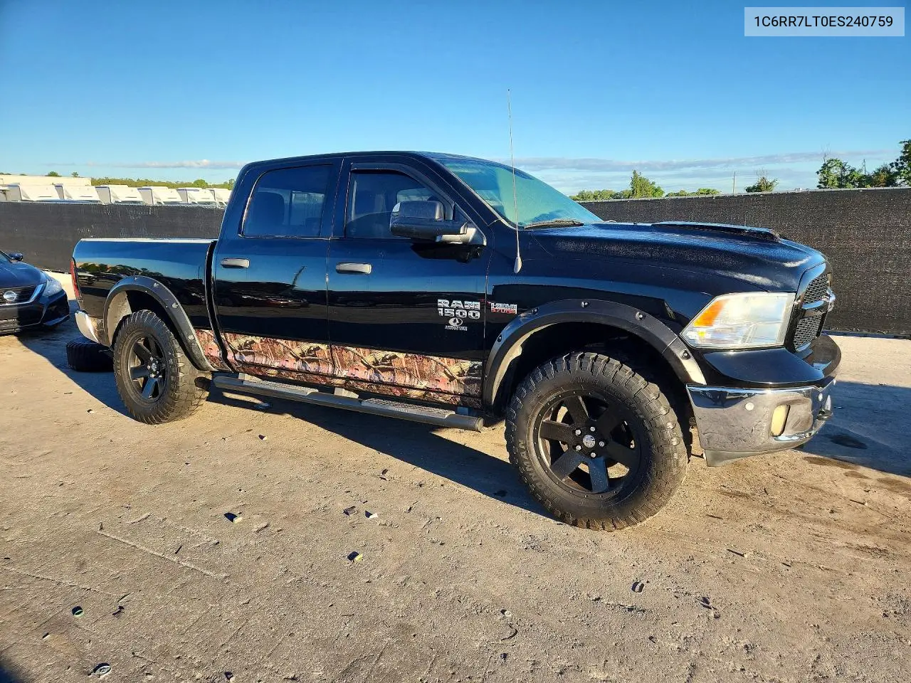 2014 RAM 1500 VIN 1C6RR7LT0ES240759 — фото 4
