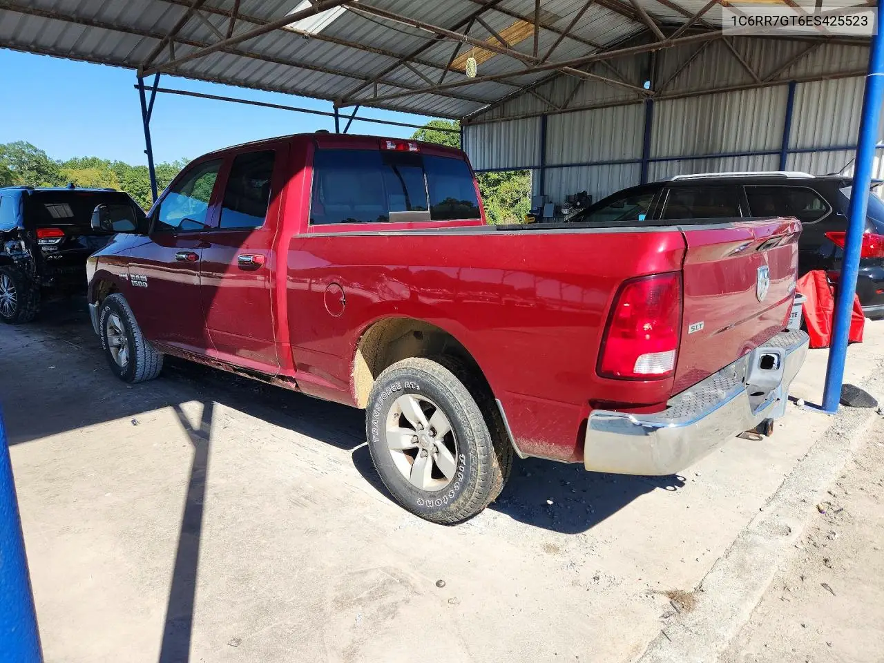 2014 RAM 1500 VIN 1C6RR7GT6ES425523 — фото 2