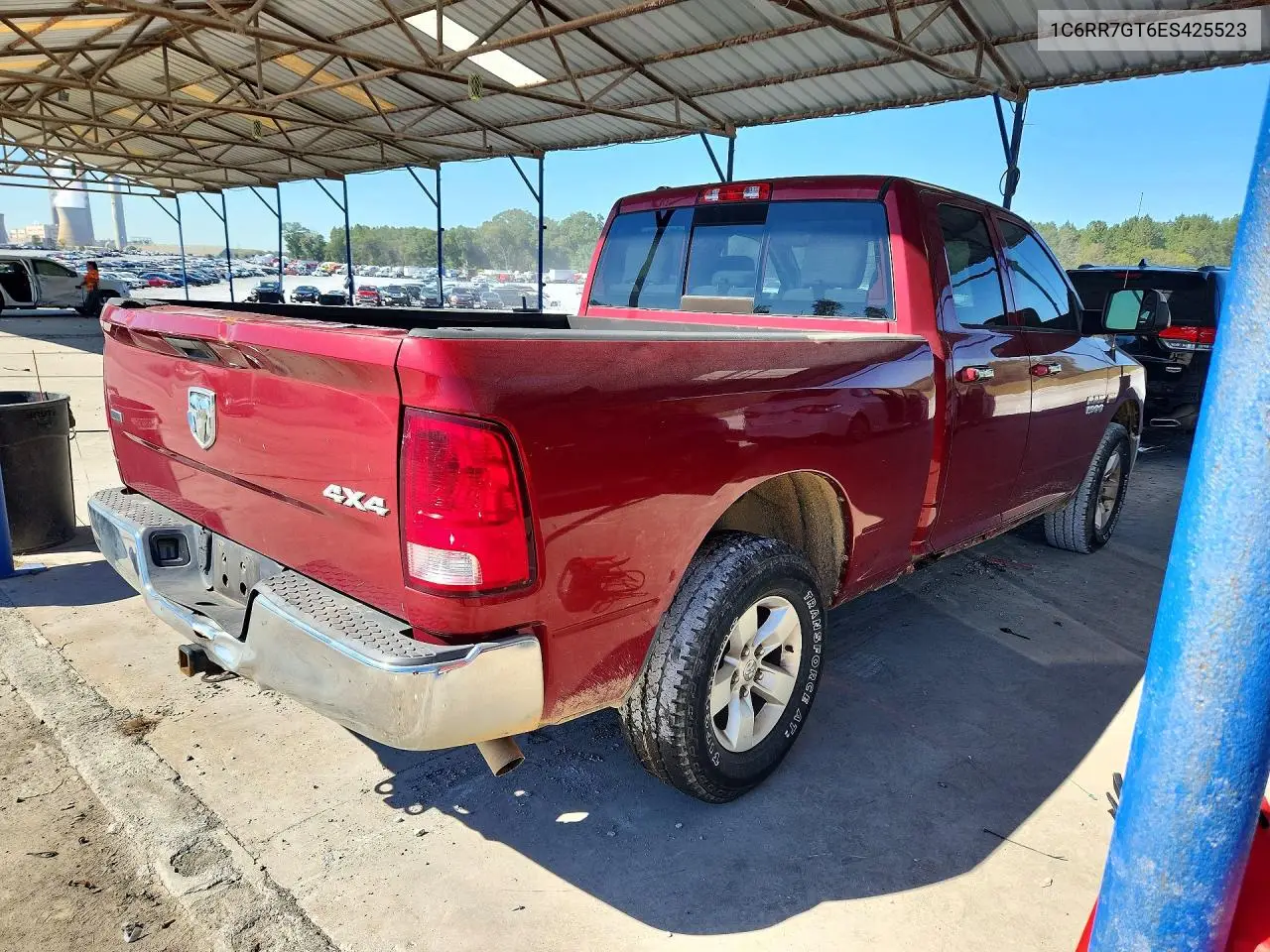 2014 RAM 1500 VIN 1C6RR7GT6ES425523 — фото 3
