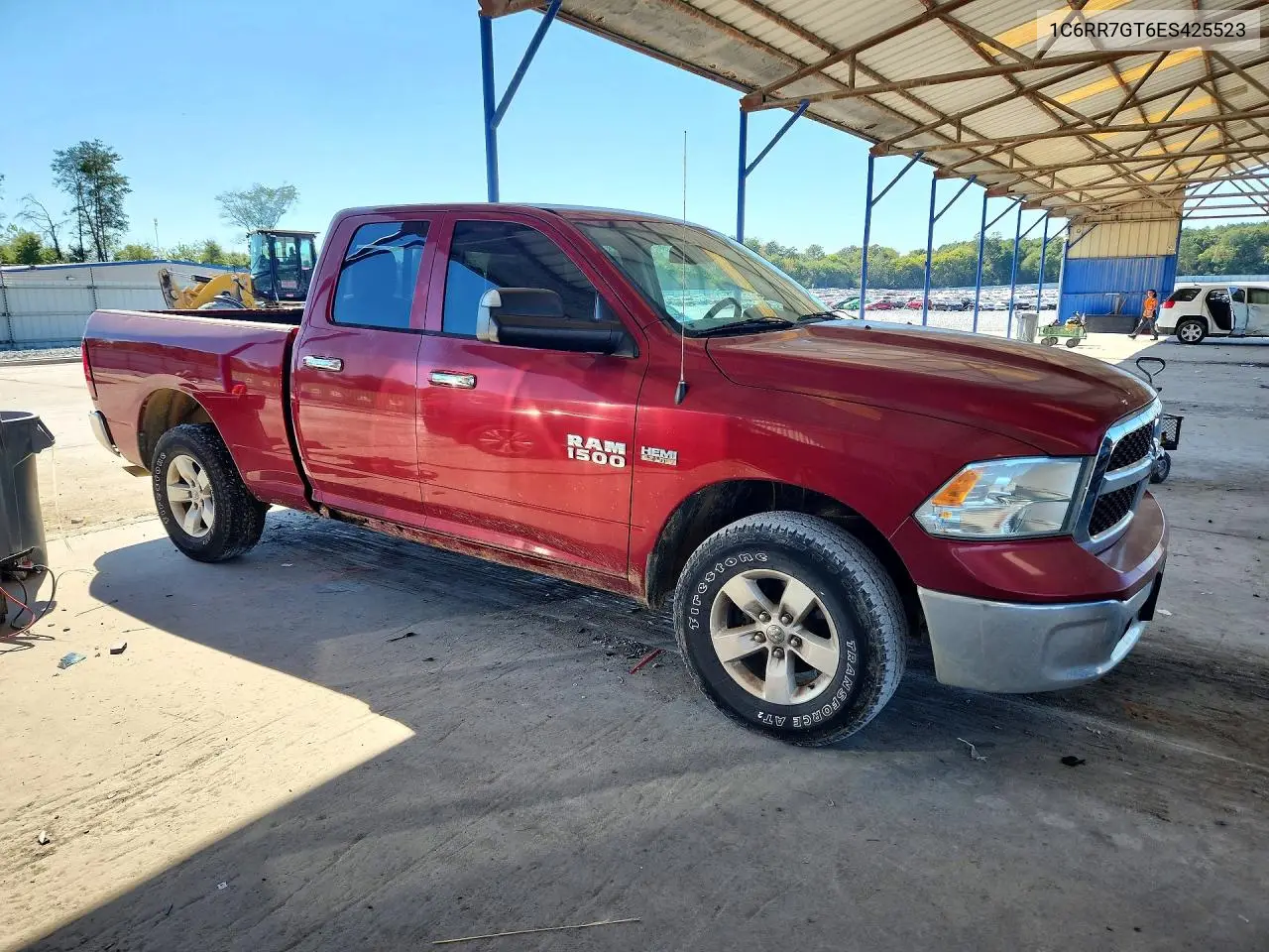 2014 RAM 1500 VIN 1C6RR7GT6ES425523 — фото 4