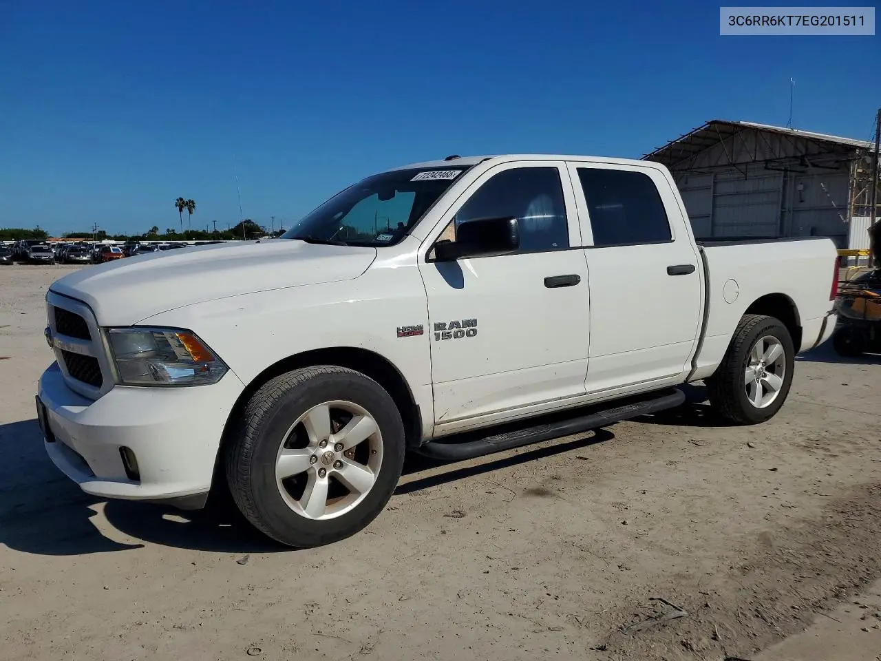 RAM 1500 2014, VIN 3C6RR6KT7EG201511