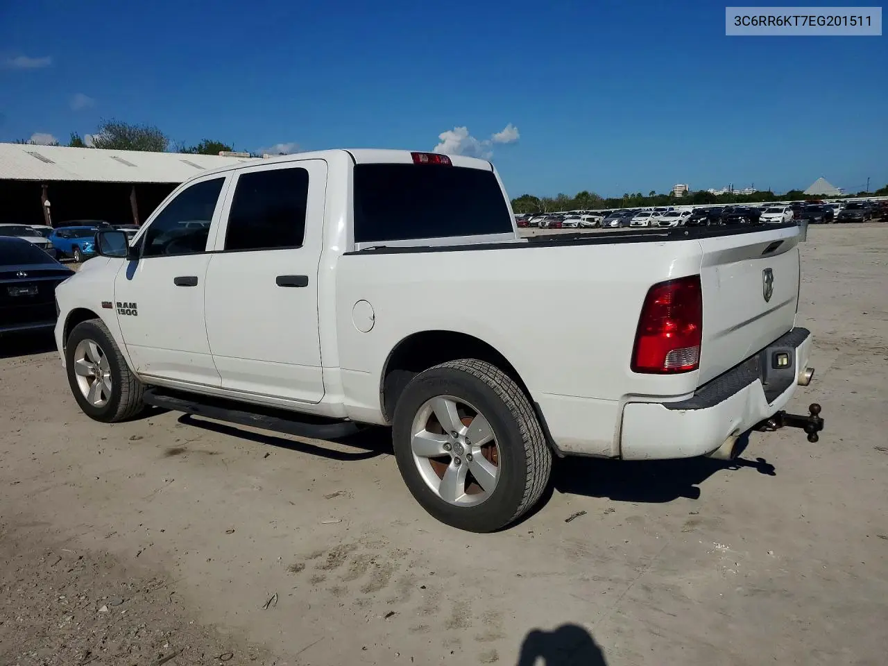 2014 RAM 1500 VIN 3C6RR6KT7EG201511 — фото 2