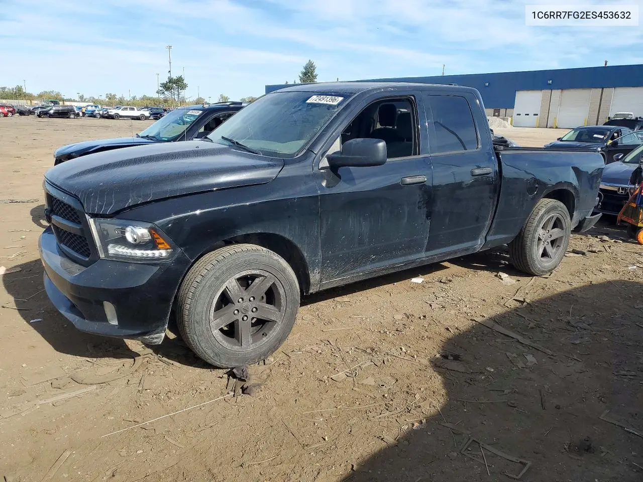 RAM 1500 2014, VIN 1C6RR7FG2ES453632