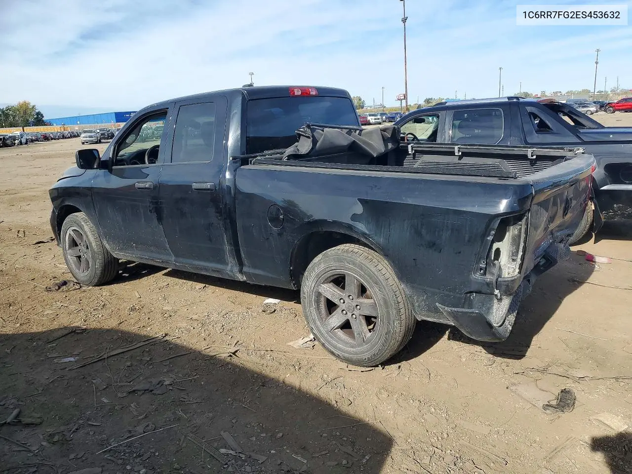 2014 RAM 1500 VIN 1C6RR7FG2ES453632 — фото 2