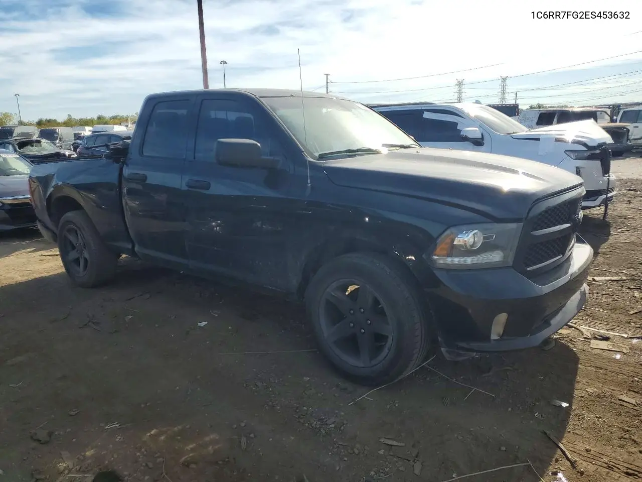 2014 RAM 1500 VIN 1C6RR7FG2ES453632 — фото 4