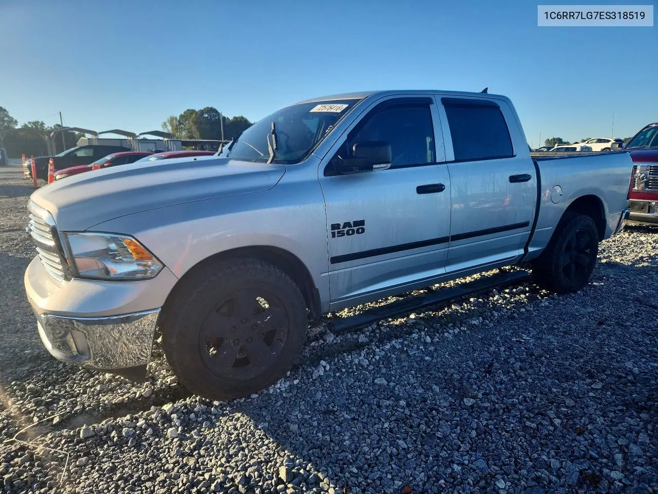 RAM 1500 2014, VIN 1C6RR7LG7ES318519