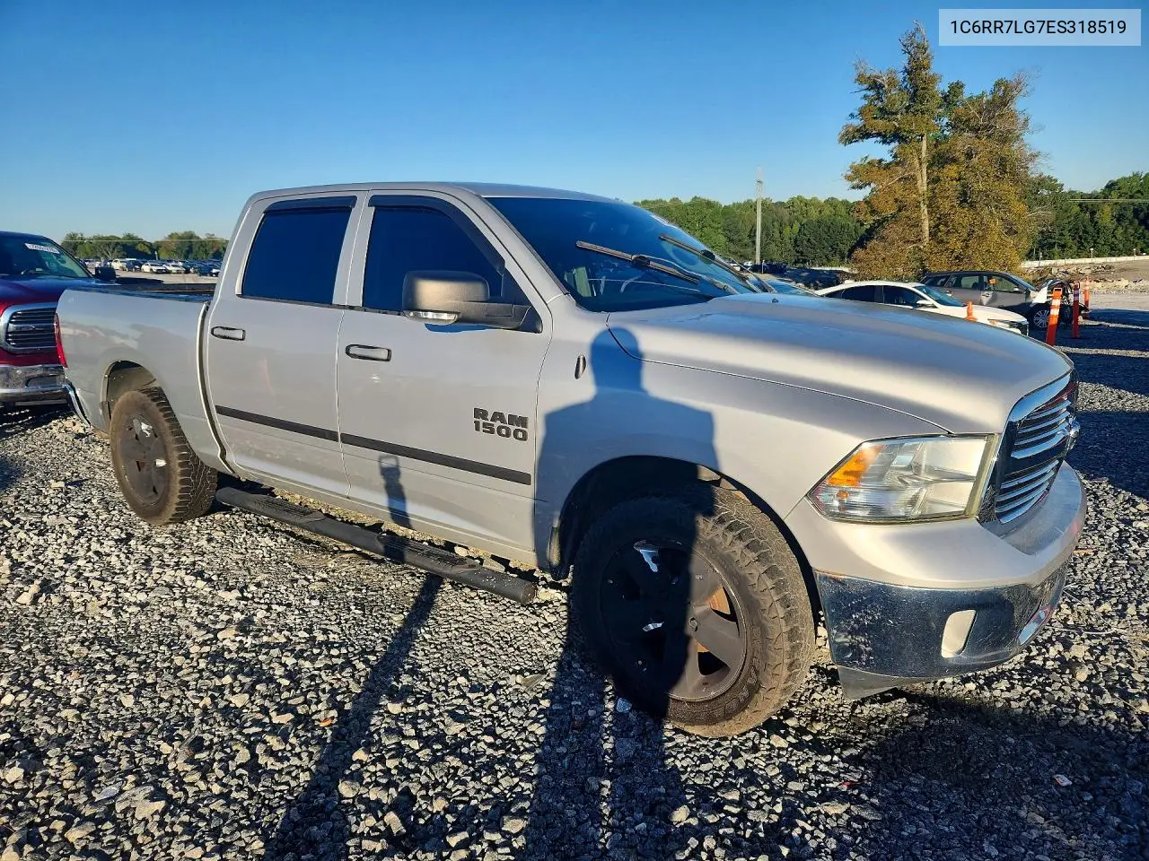 2014 RAM 1500 VIN 1C6RR7LG7ES318519 — фото 4