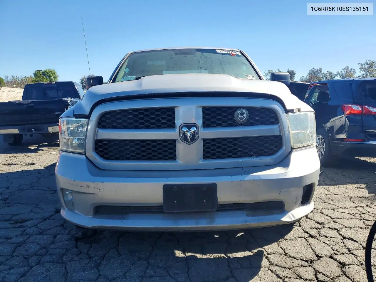 2014 RAM 1500 VIN 1C6RR6KT0ES135151 — фото 5