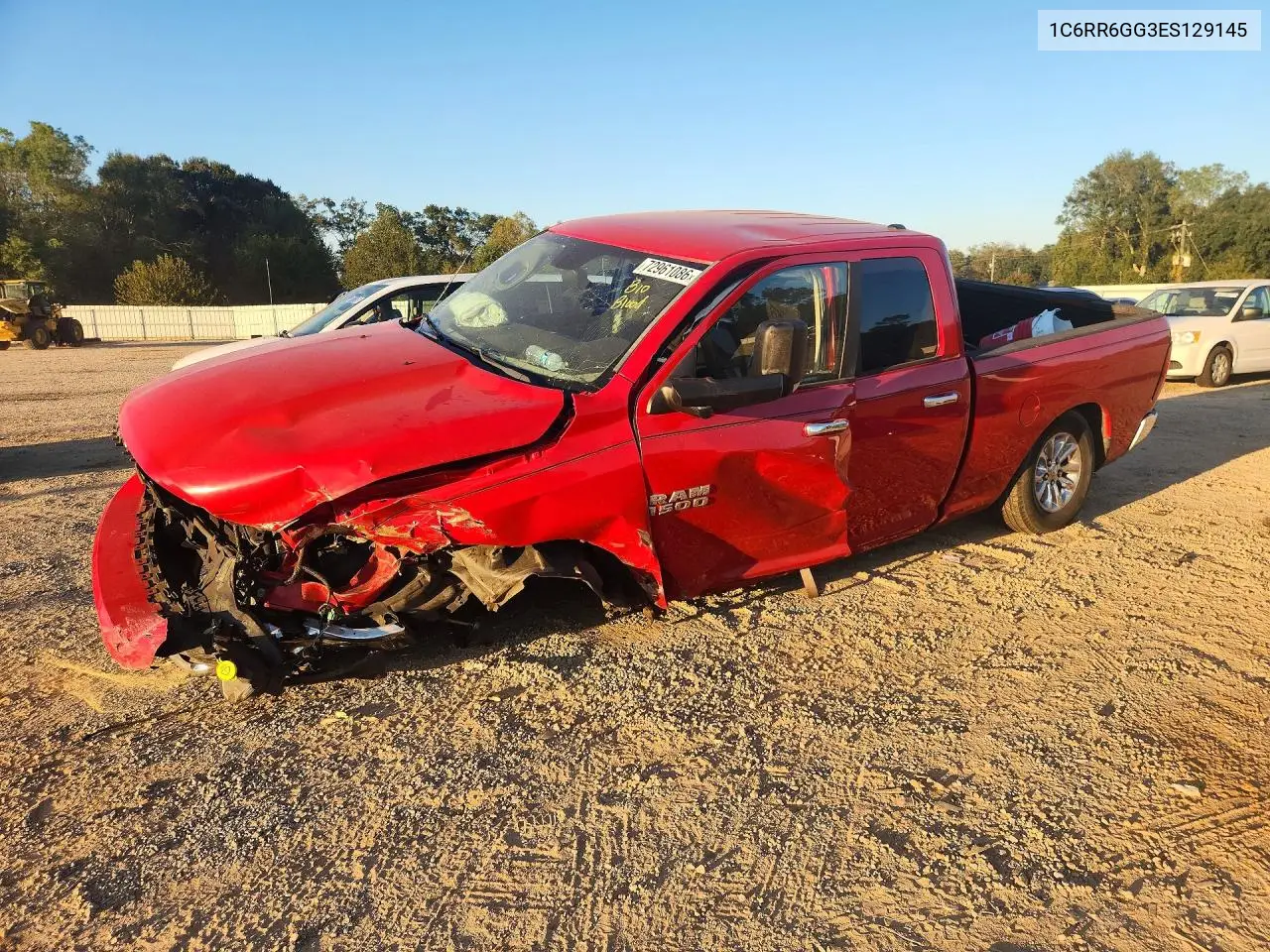 RAM 1500 2014, VIN 1C6RR6GG3ES129145