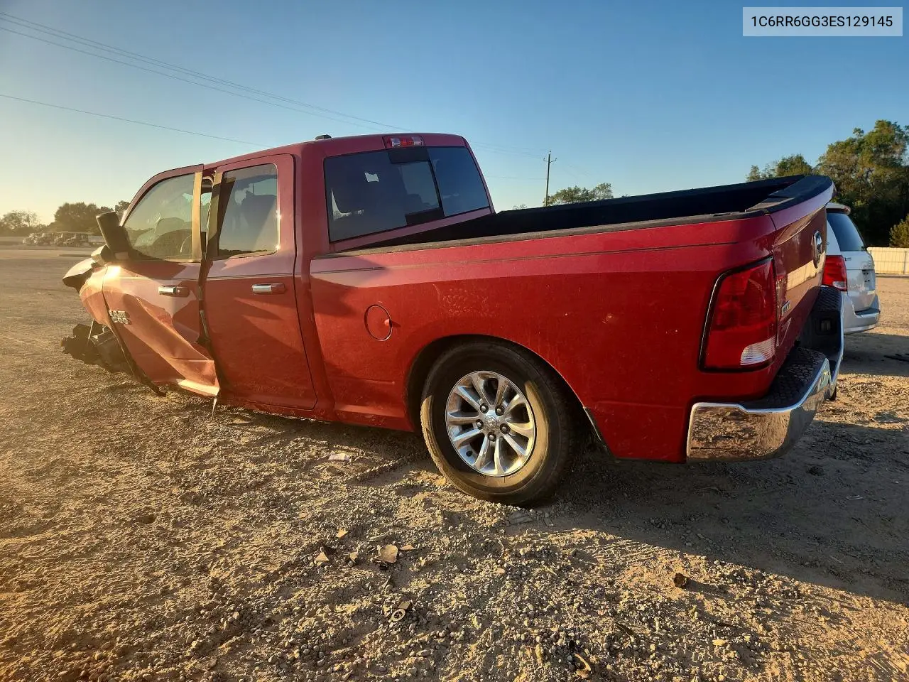 2014 RAM 1500 VIN 1C6RR6GG3ES129145 — фото 2