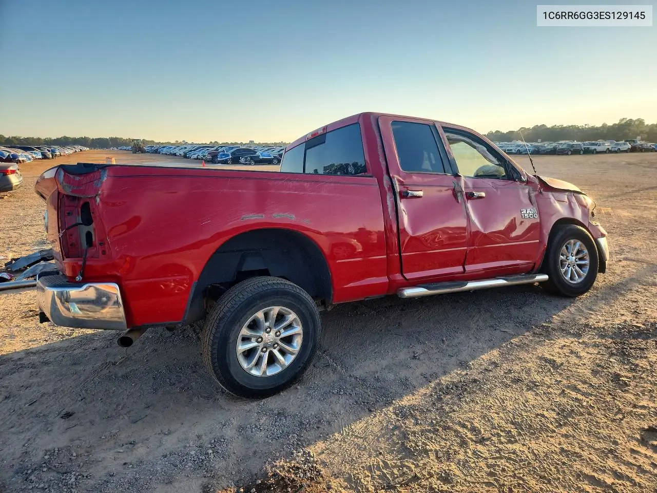 2014 RAM 1500 VIN 1C6RR6GG3ES129145 — фото 3