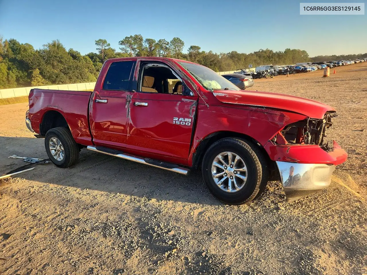 2014 RAM 1500 VIN 1C6RR6GG3ES129145 — фото 4