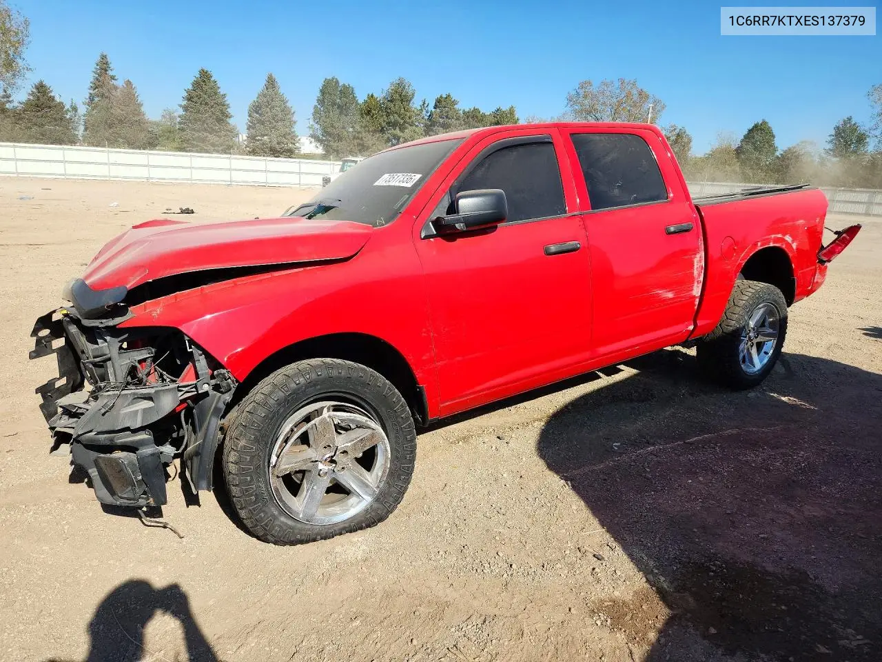 RAM 1500 2014, VIN 1C6RR7KTXES137379