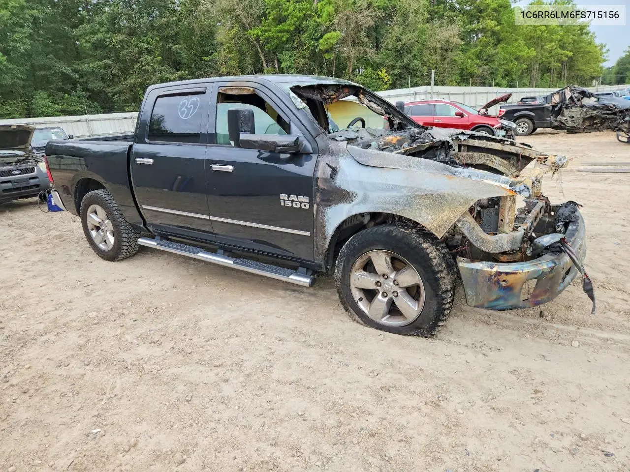 2015 RAM 1500 VIN 1C6RR6LM6FS715156 — фото 4