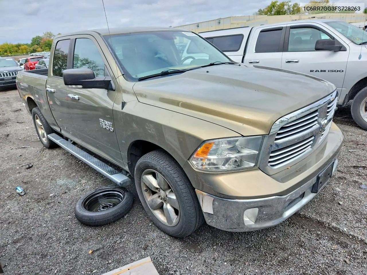 2015 RAM 1500 VIN 1C6RR7GG3FS728263 — фото 4