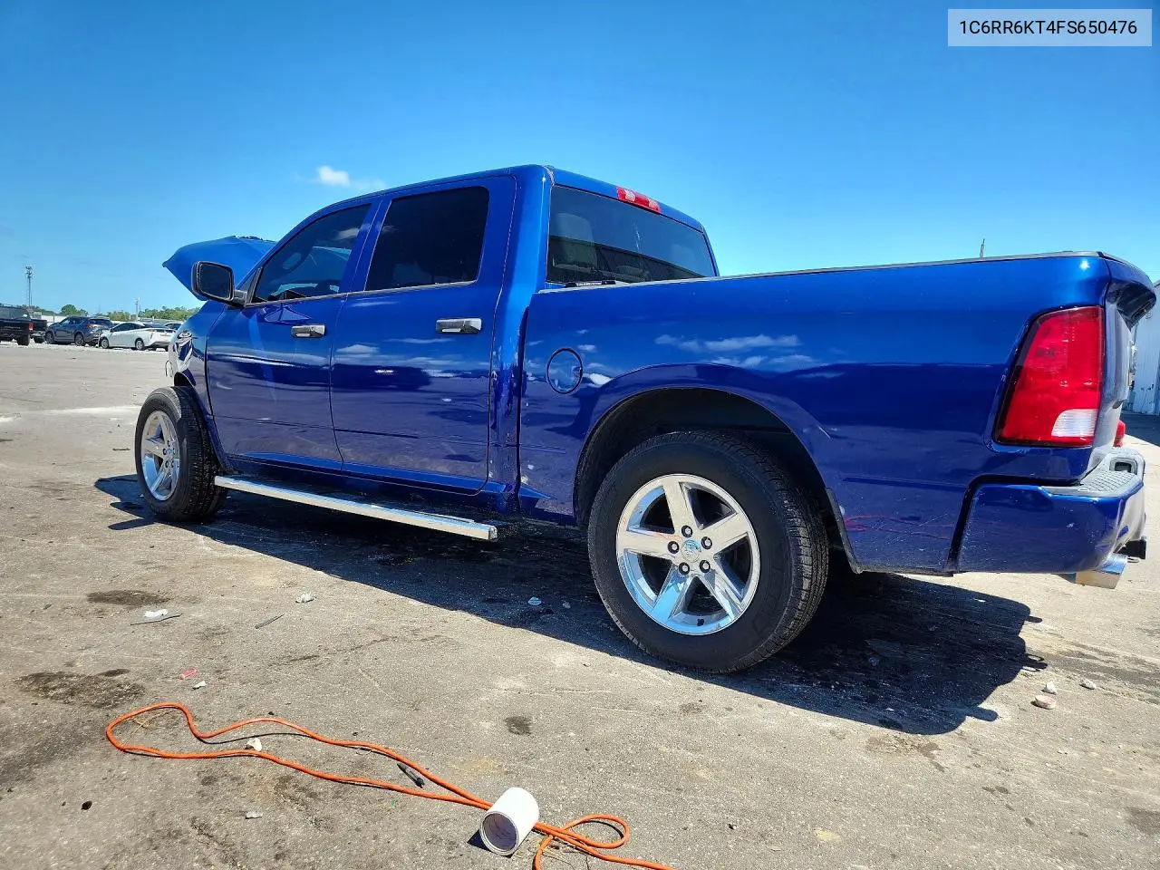 2015 RAM 1500 VIN 1C6RR6KT4FS650476 — фото 2