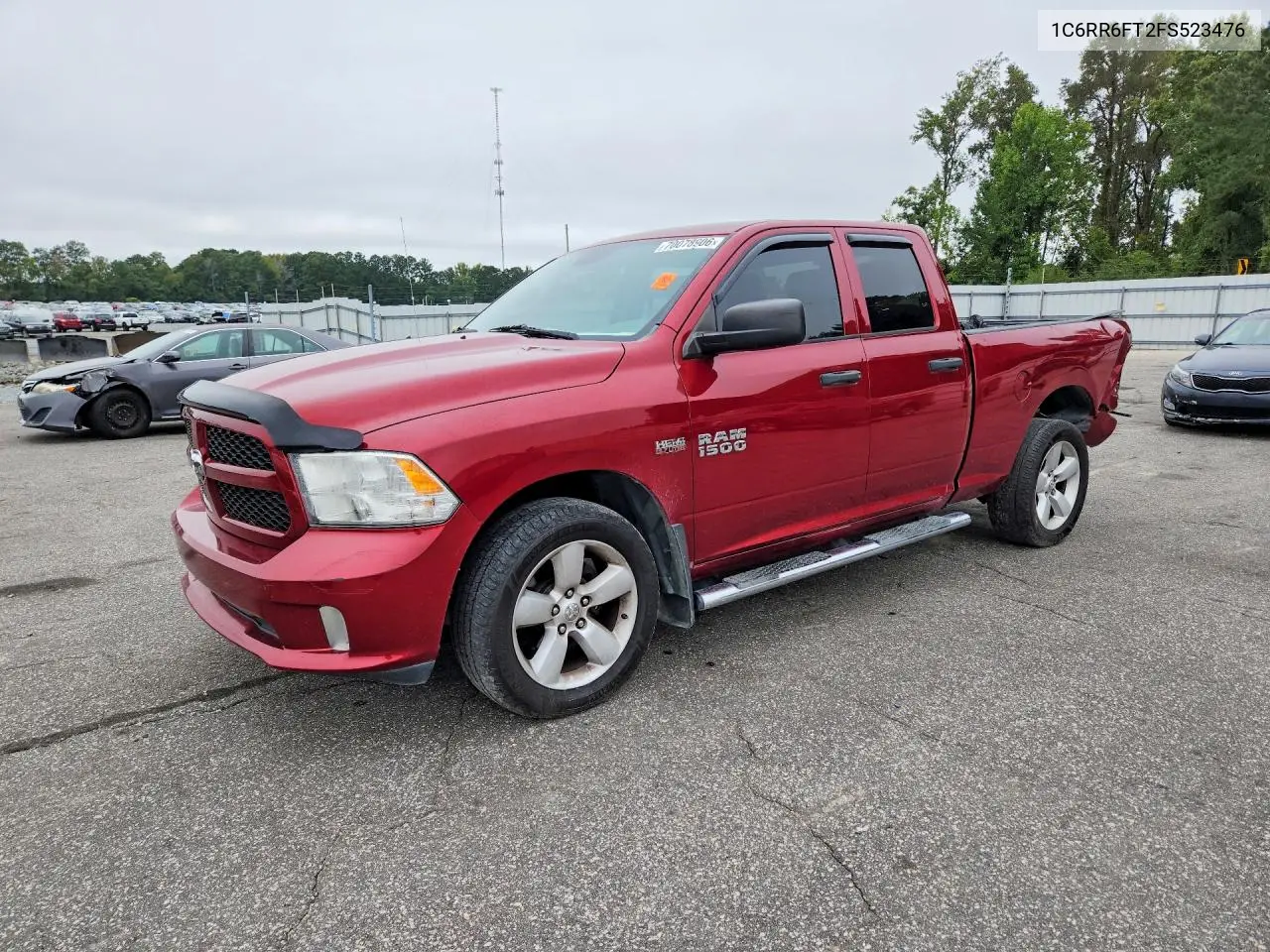 RAM 1500 2015, VIN 1C6RR6FT2FS523476