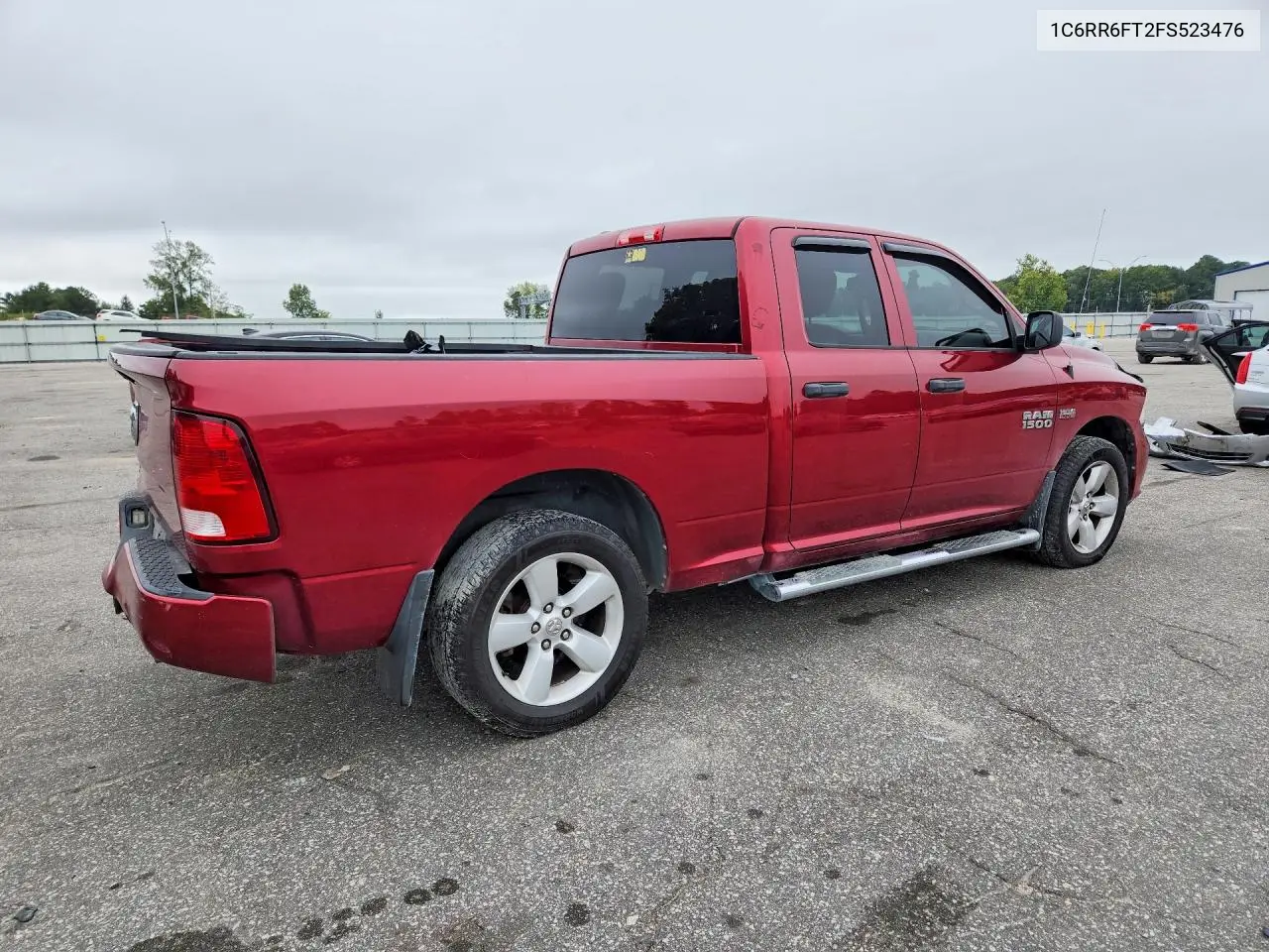 2015 RAM 1500 VIN 1C6RR6FT2FS523476 — фото 3