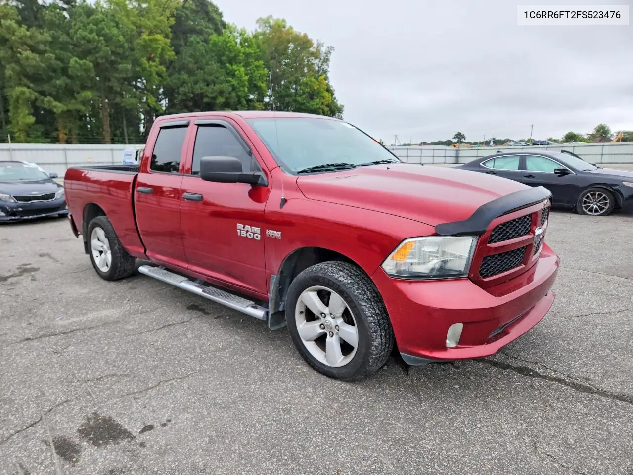 2015 RAM 1500 VIN 1C6RR6FT2FS523476 — фото 4