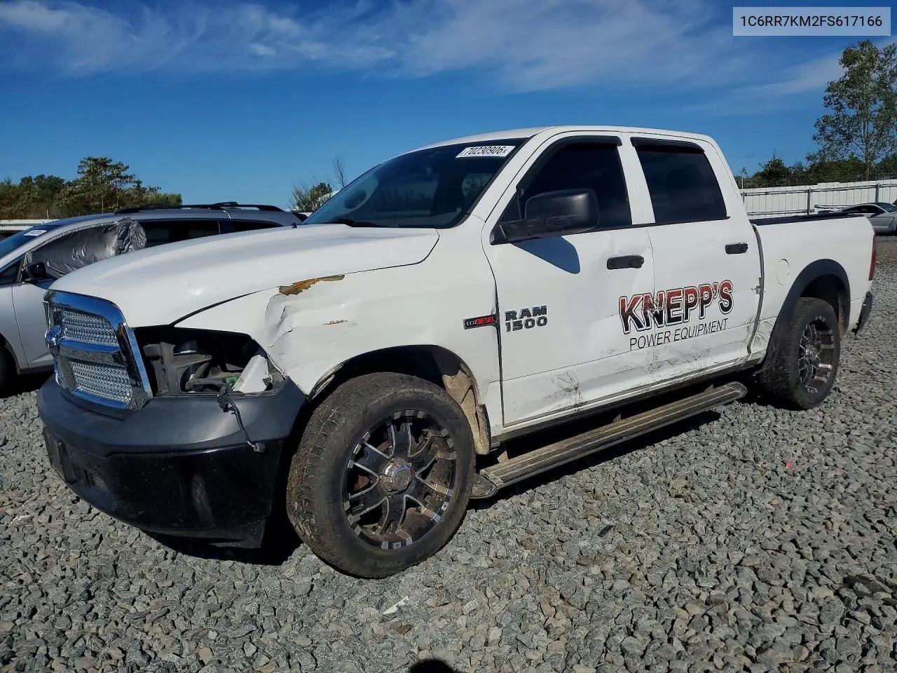 RAM 1500 2015, VIN 1C6RR7KM2FS617166