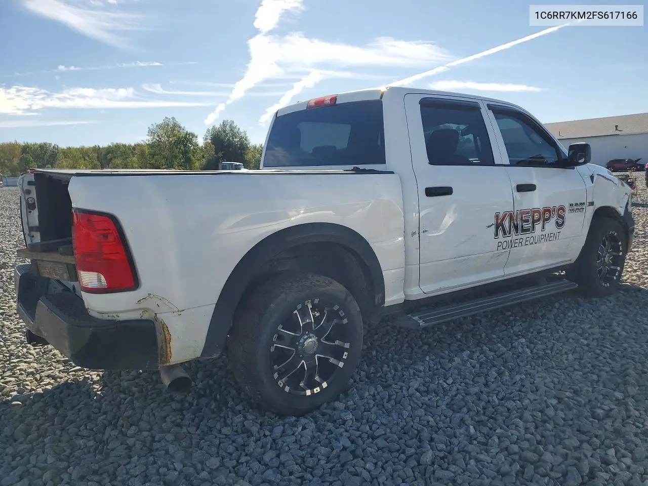 2015 RAM 1500 VIN 1C6RR7KM2FS617166 — фото 3