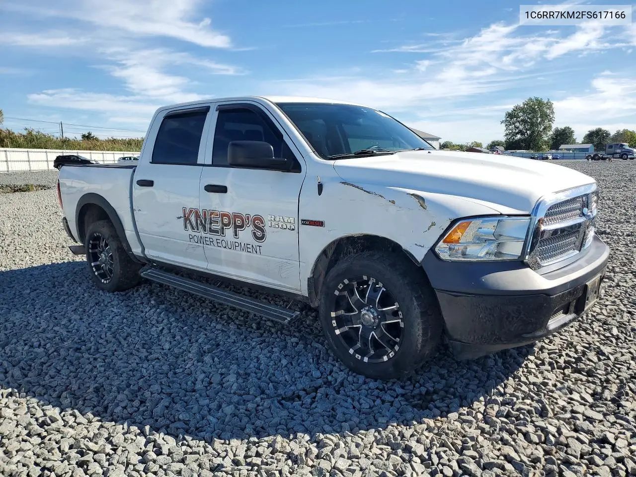 2015 RAM 1500 VIN 1C6RR7KM2FS617166 — фото 4