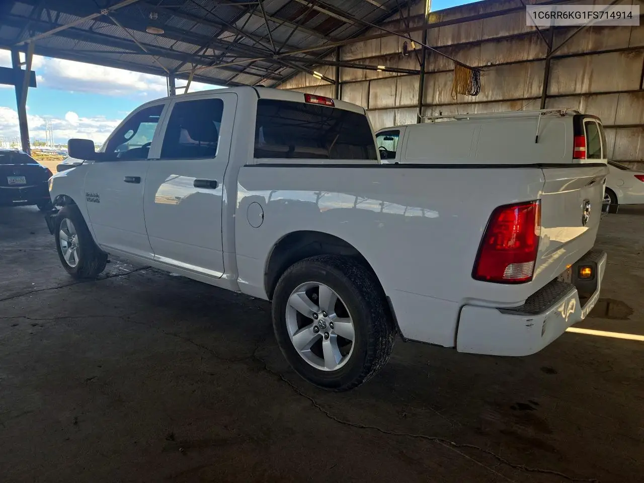 2015 RAM 1500 VIN 1C6RR6KG1FS714914 — фото 2