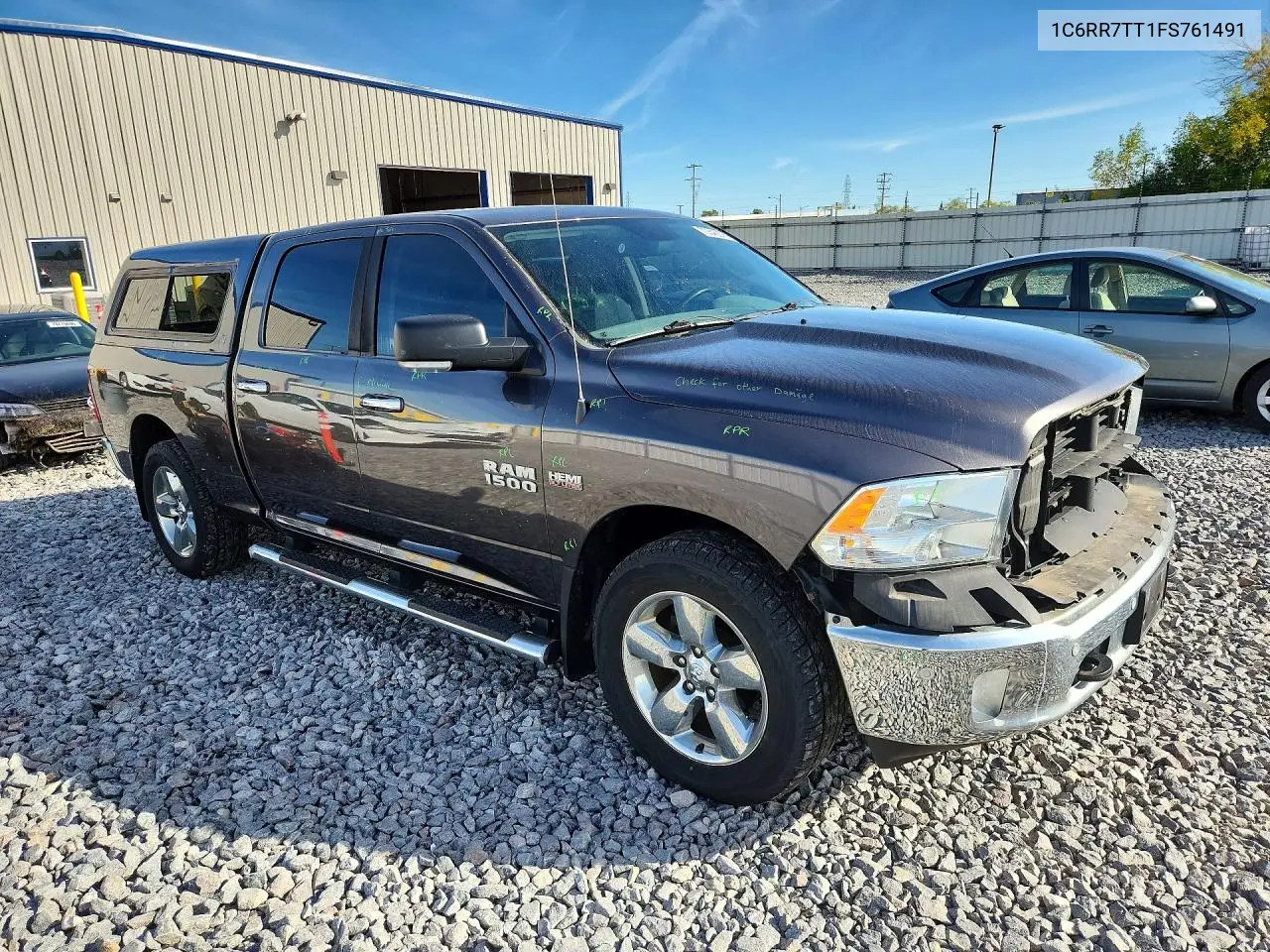 2015 RAM 1500 VIN 1C6RR7TT1FS761491 — фото 4