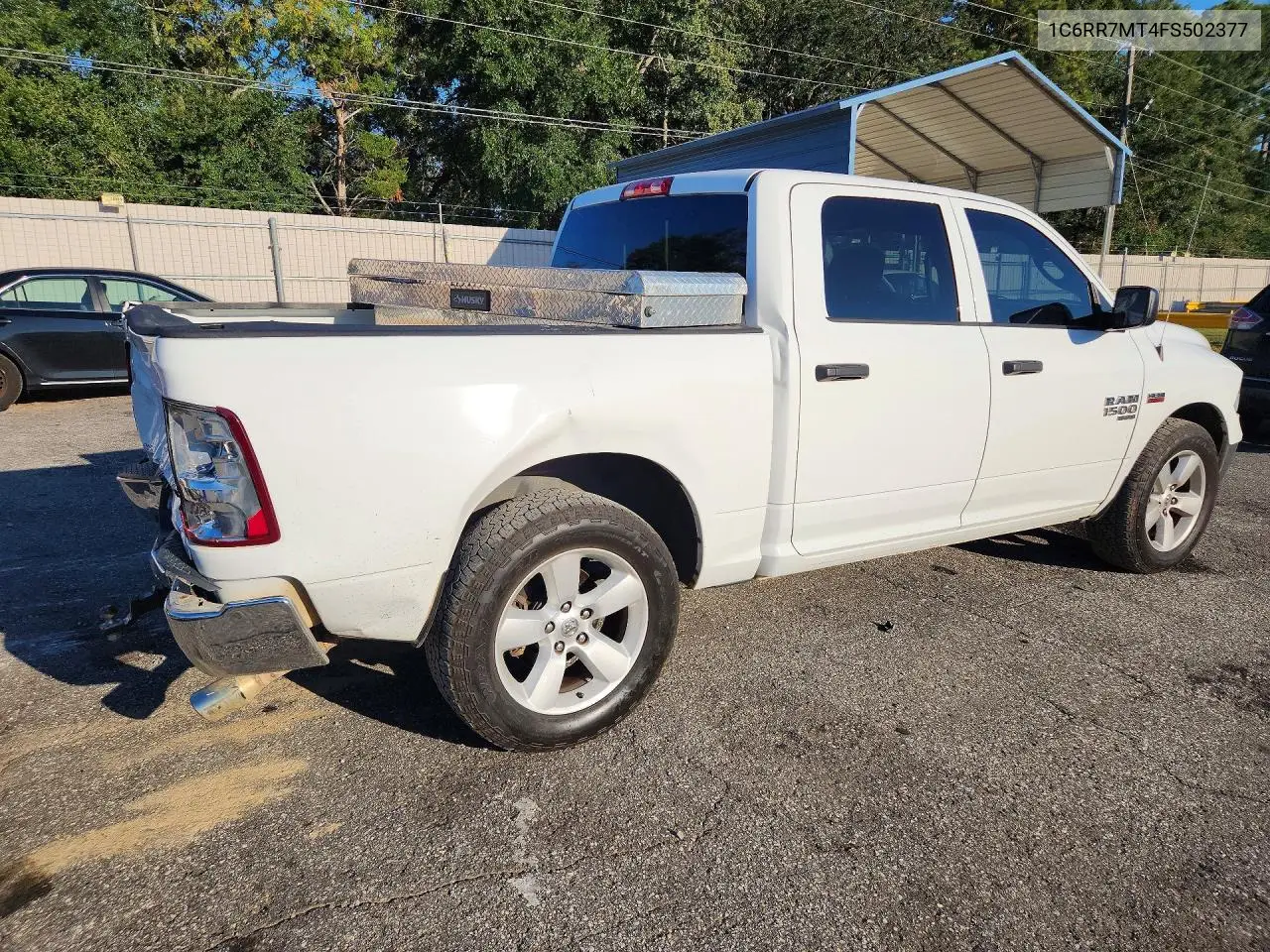 2015 RAM 1500 VIN 1C6RR7MT4FS502377 — фото 3