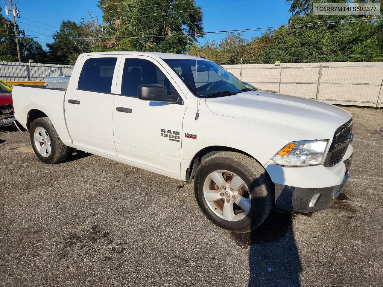 2015 RAM 1500 VIN 1C6RR7MT4FS502377 — фото 4