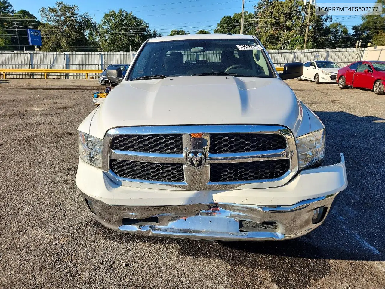 2015 RAM 1500 VIN 1C6RR7MT4FS502377 — фото 5