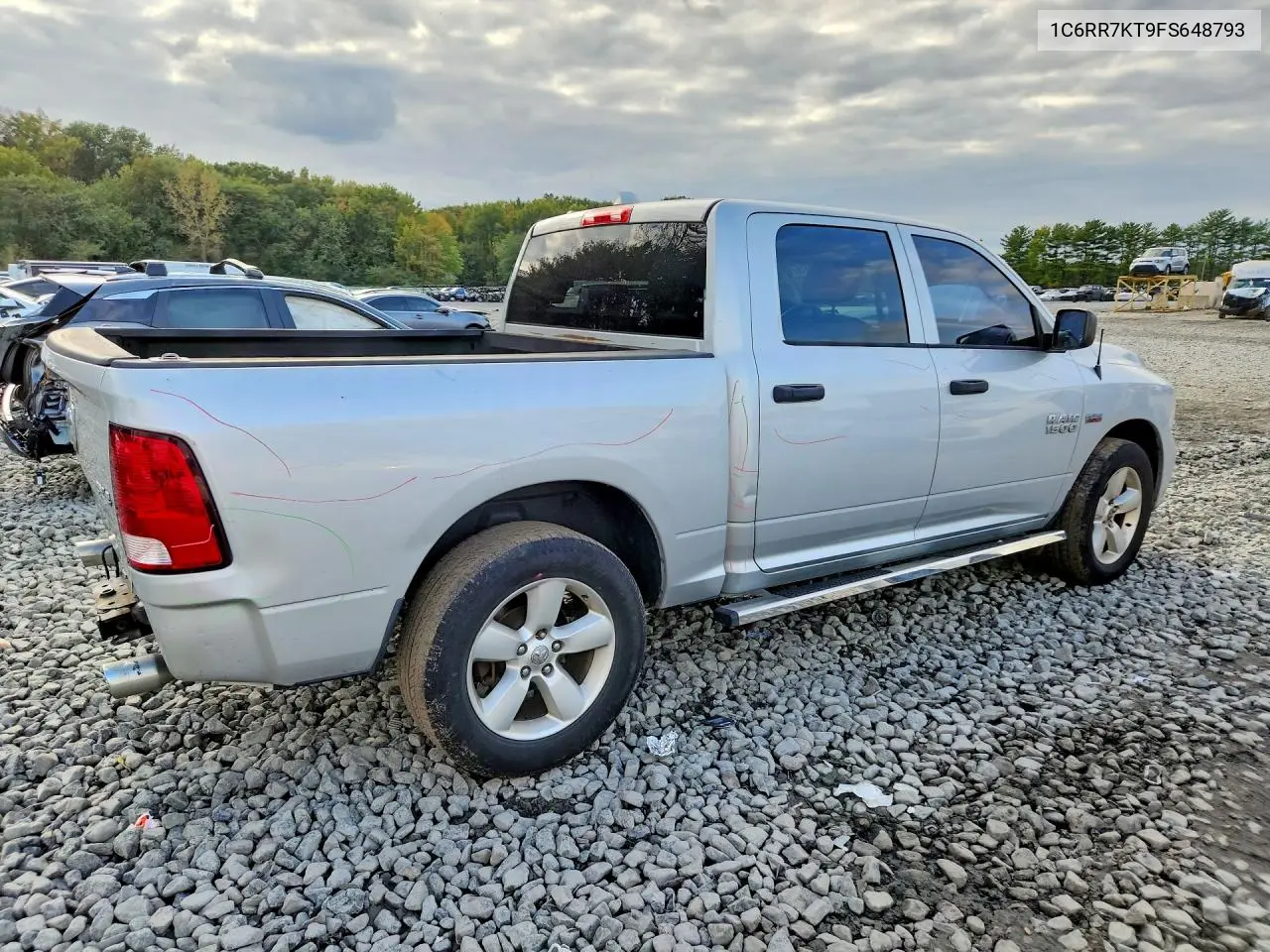 2015 RAM 1500 VIN 1C6RR7KT9FS648793 — фото 3