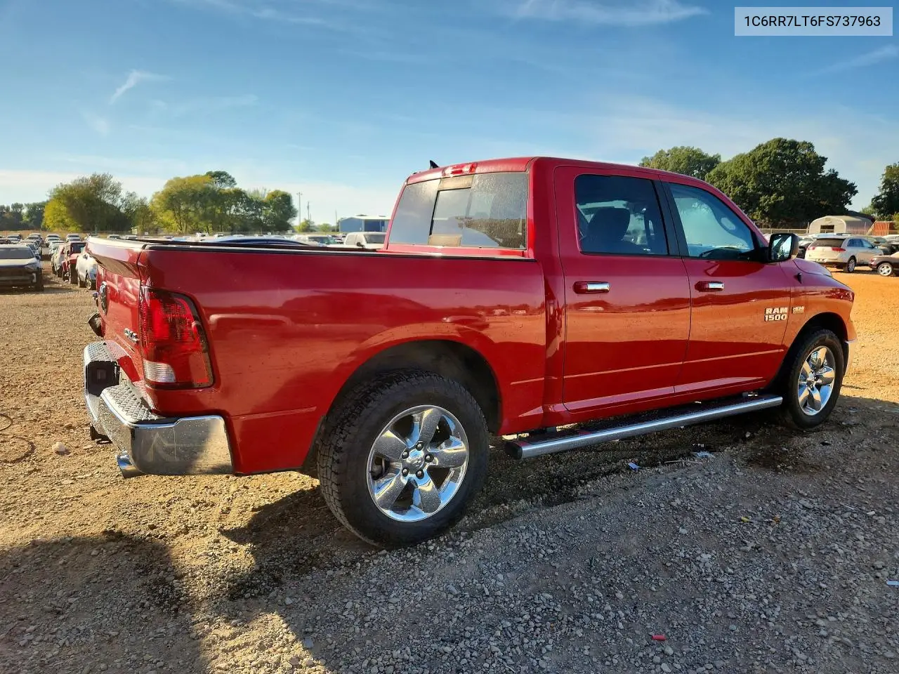 2015 RAM 1500 VIN 1C6RR7LT6FS737963 — фото 3