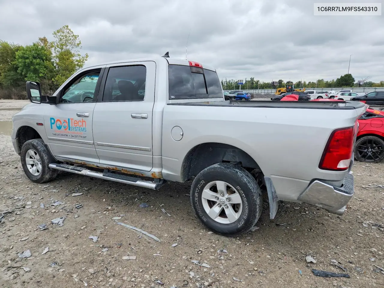 2015 RAM 1500 VIN 1C6RR7LM9FS543310 — фото 2