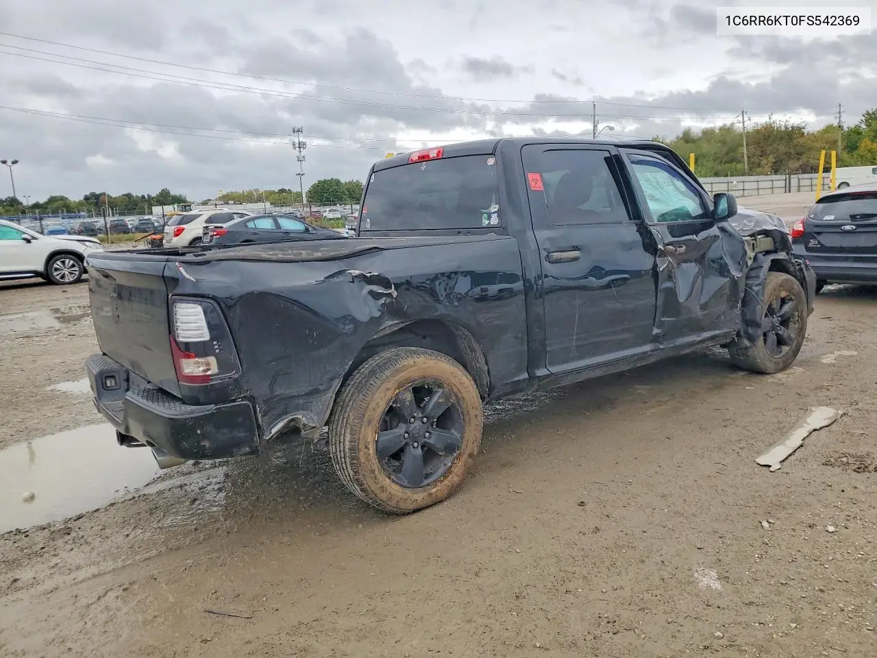 2015 RAM 1500 VIN 1C6RR6KT0FS542369 — фото 3