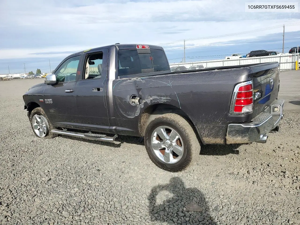 2015 RAM 1500 VIN 1C6RR7GTXFS659455 — фото 2