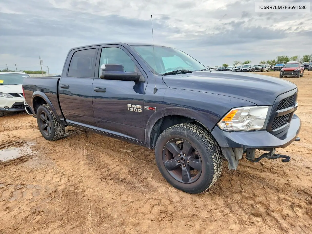2015 RAM 1500 VIN 1C6RR7LM7FS691536 — фото 4