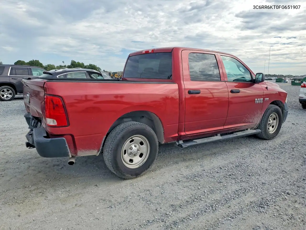 2015 RAM 1500 VIN 3C6RR6KT0FG651907 — фото 3