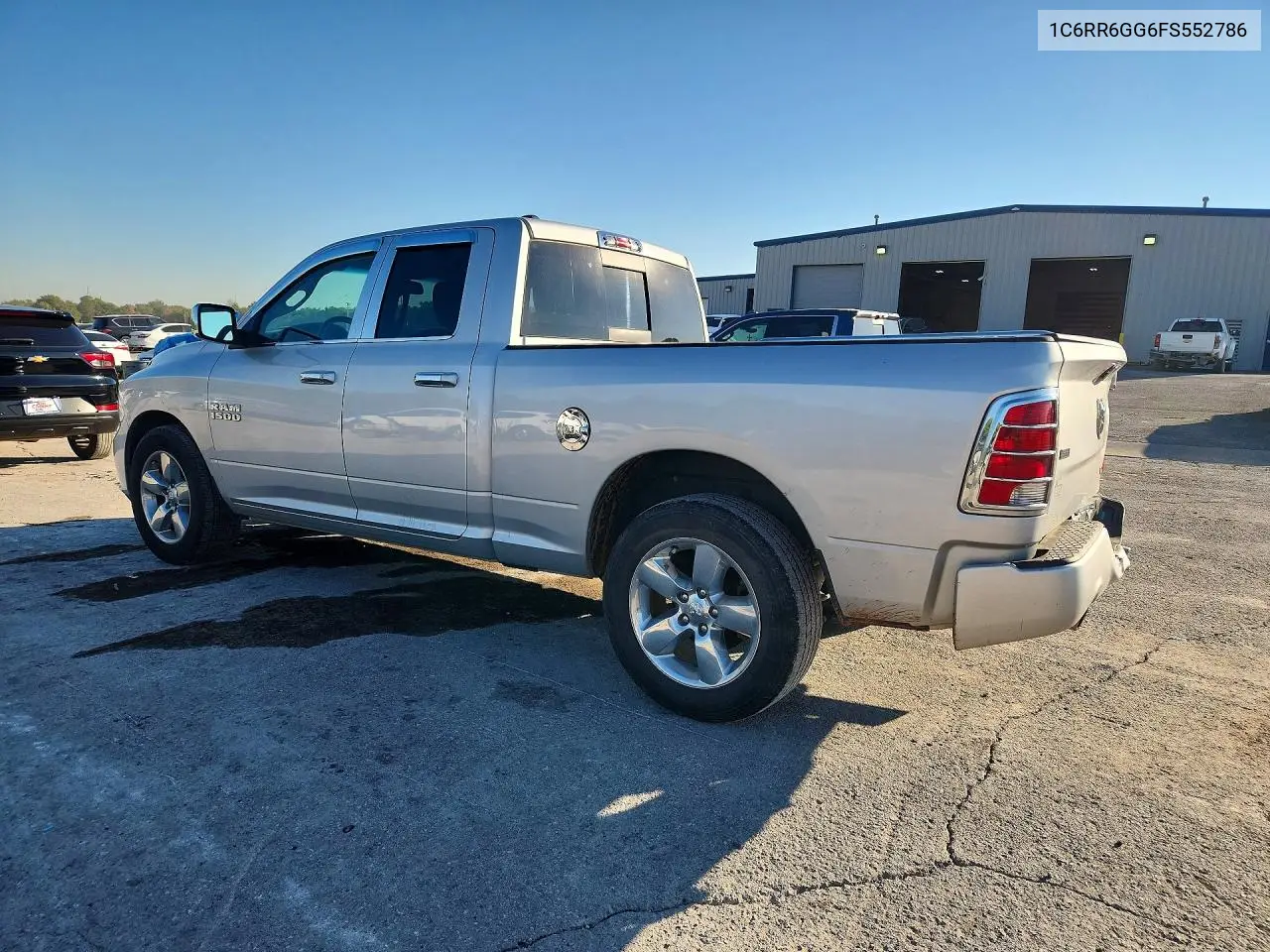 2015 RAM 1500 VIN 1C6RR6GG6FS552786 — фото 2