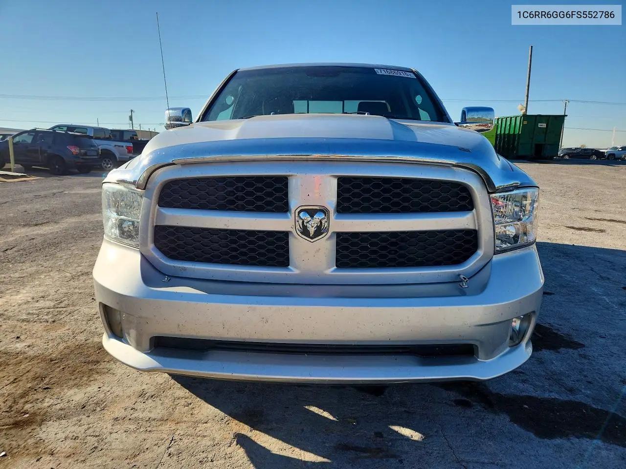 2015 RAM 1500 VIN 1C6RR6GG6FS552786 — фото 5