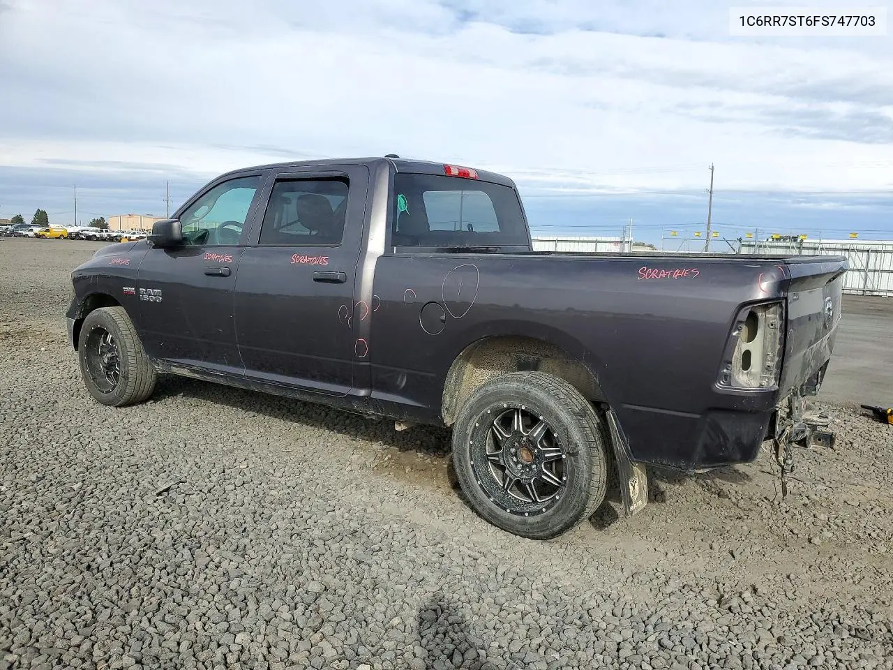 2015 RAM 1500 VIN 1C6RR7ST6FS747703 — фото 2