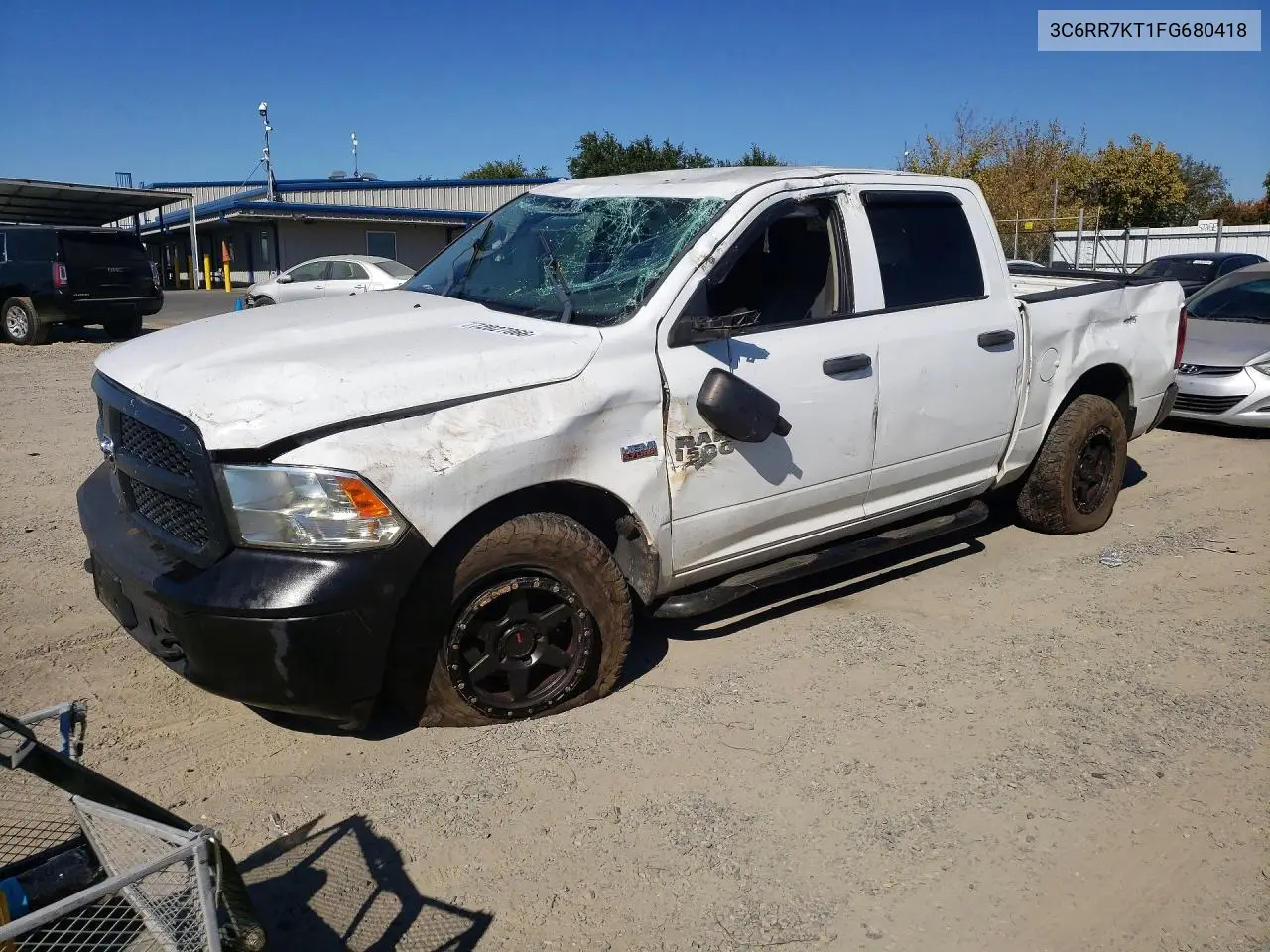 RAM 1500 2015, VIN 3C6RR7KT1FG680418