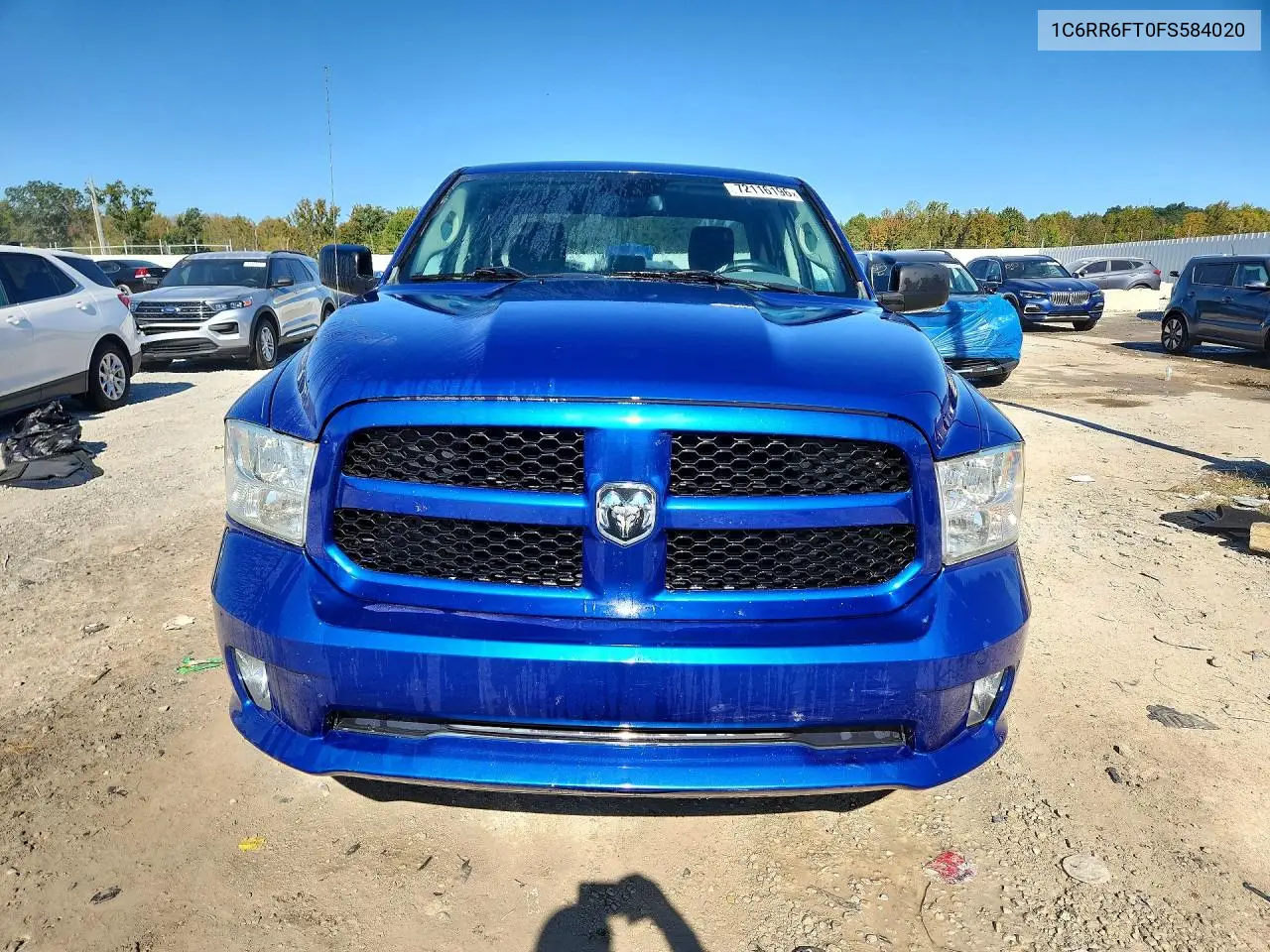 2015 RAM 1500 VIN 1C6RR6FT0FS584020 — фото 5